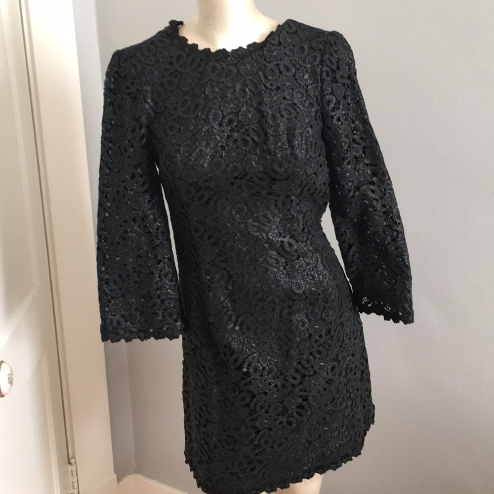 Kate Spadeโ black cocktail dress. New with tags